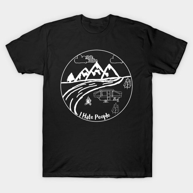 I hate people shirt shop
